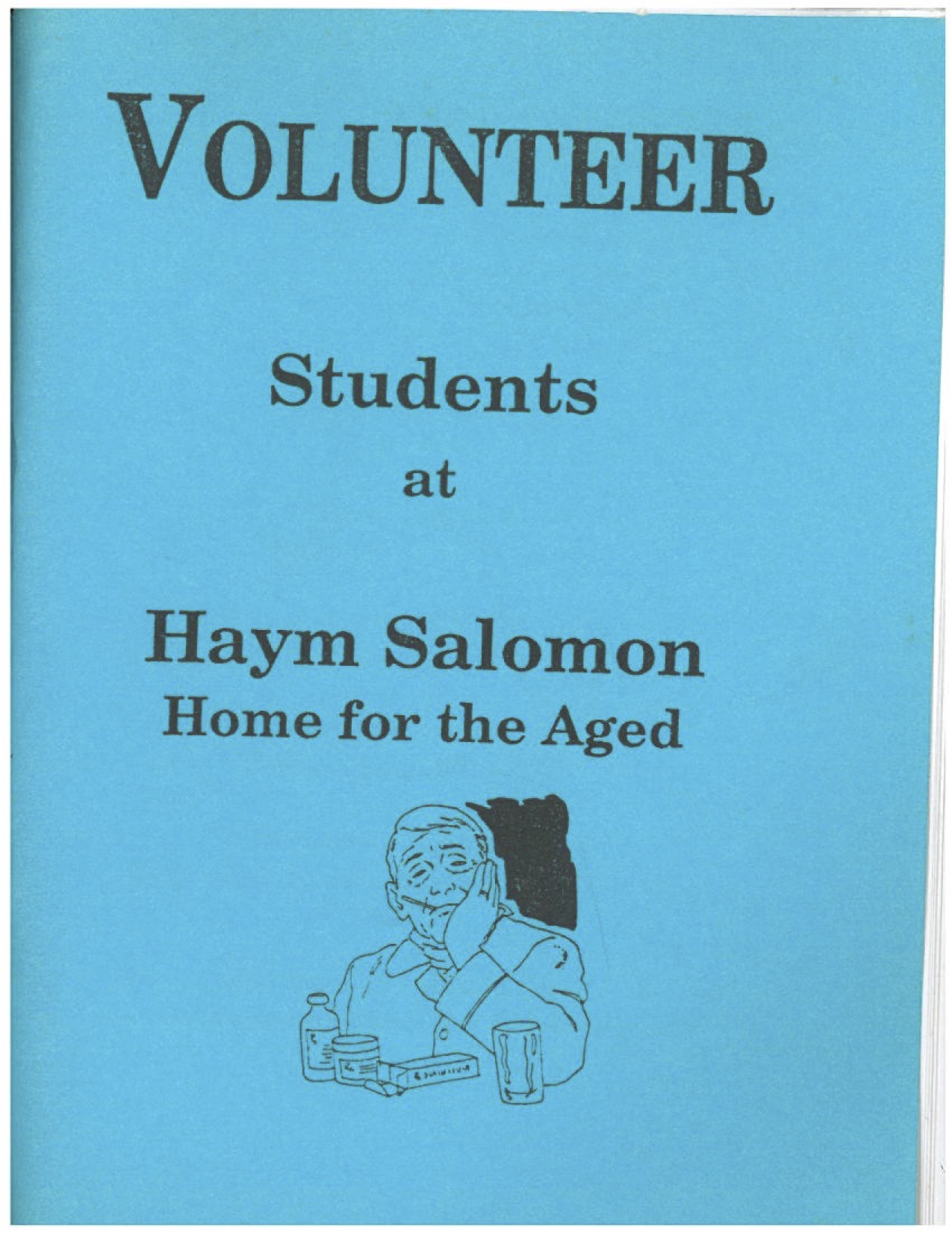 volunteer students at Haym Salomon Home for the Aged