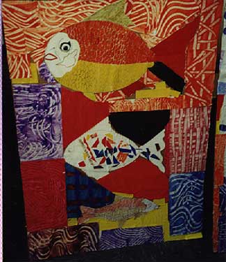 A quilt of fishes (a page from the book)