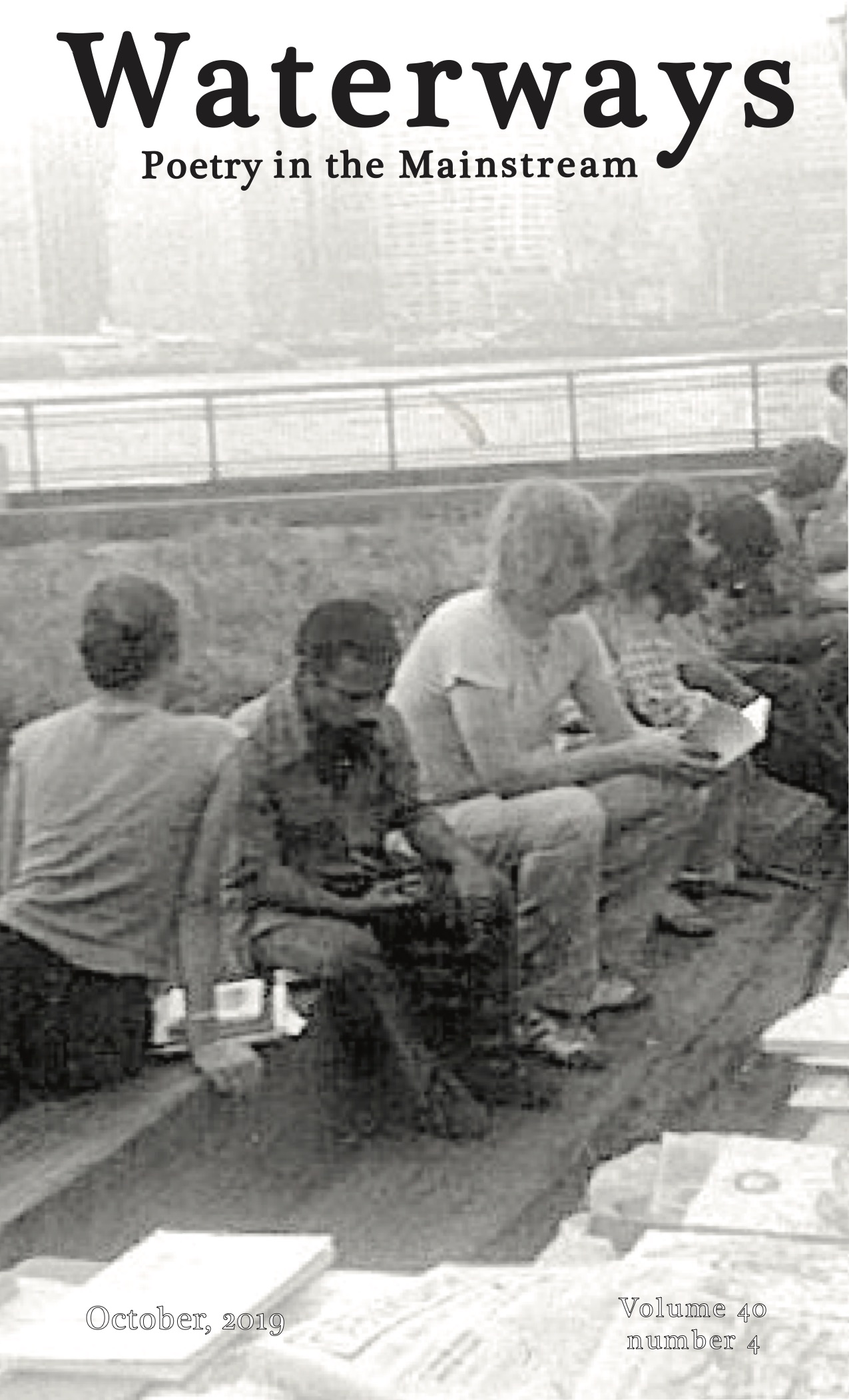 Photo taken at Waterways book fair at Brooklyn Ferry Landing 1979